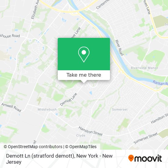 Mapa de Demott Ln (stratford demott)