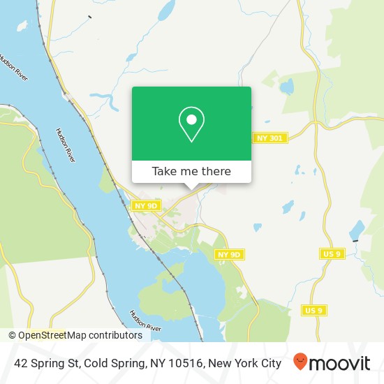 42 Spring St, Cold Spring, NY 10516 map