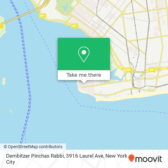 Mapa de Dembitzer Pinchas Rabbi, 3916 Laurel Ave