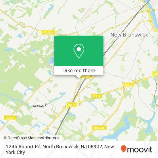 1245 Airport Rd, North Brunswick, NJ 08902 map