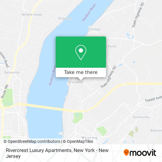 Rivercrest Luxury Apartments map