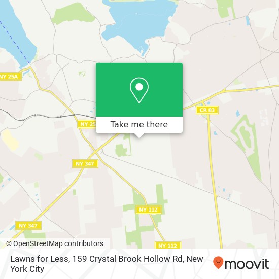 Lawns for Less, 159 Crystal Brook Hollow Rd map