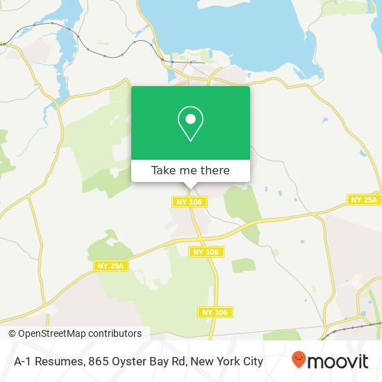 A-1 Resumes, 865 Oyster Bay Rd map