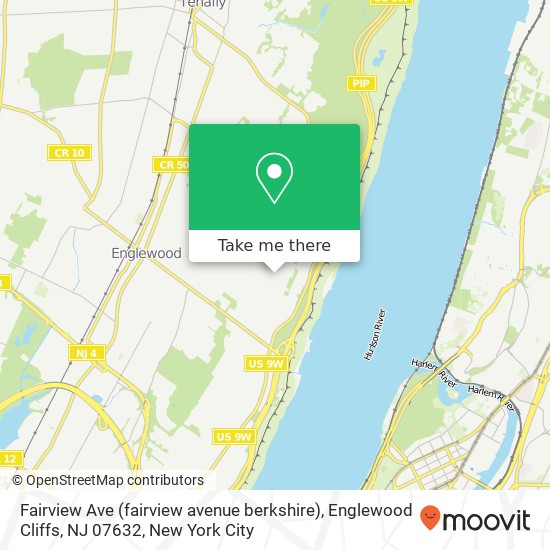 Fairview Ave (fairview avenue berkshire), Englewood Cliffs, NJ 07632 map