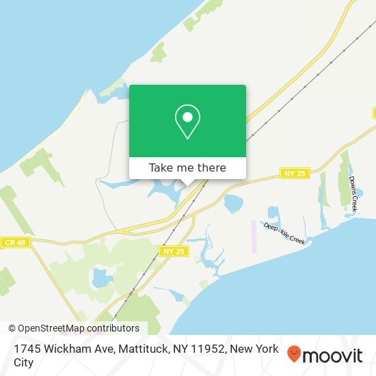 1745 Wickham Ave, Mattituck, NY 11952 map