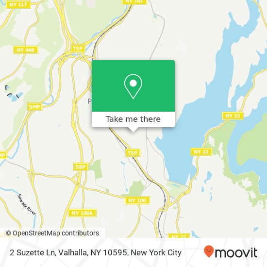 Mapa de 2 Suzette Ln, Valhalla, NY 10595