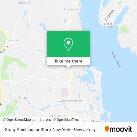 Stony Point Liquor Store map