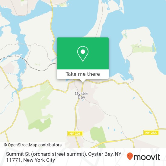 Summit St (orchard street summit), Oyster Bay, NY 11771 map