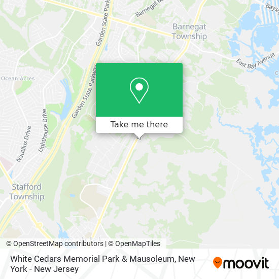 Mapa de White Cedars Memorial Park & Mausoleum