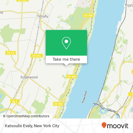 Mapa de Katsoulis Evely, 37 Lynn Dr