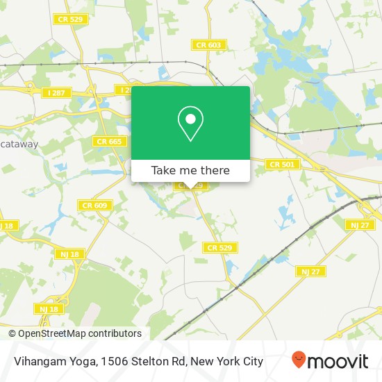 Vihangam Yoga, 1506 Stelton Rd map