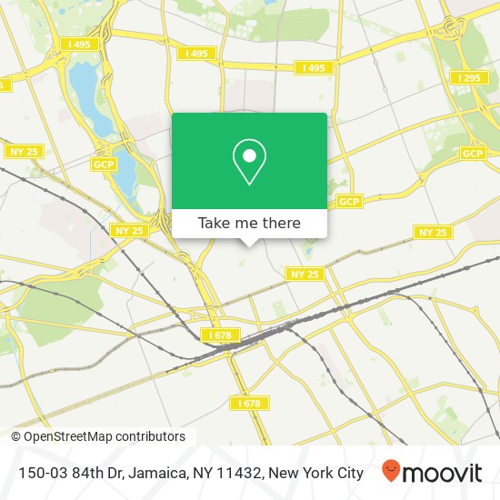 150-03 84th Dr, Jamaica, NY 11432 map