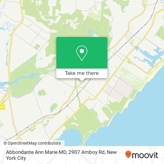 Abbondante Ann Marie MD, 2907 Amboy Rd map