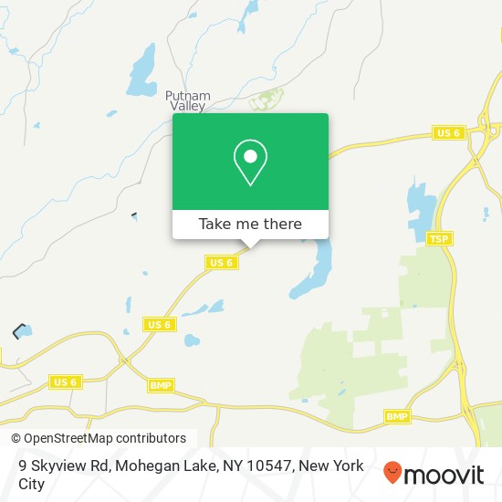 9 Skyview Rd, Mohegan Lake, NY 10547 map