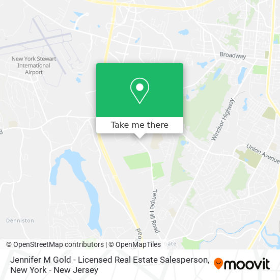 Mapa de Jennifer M Gold - Licensed Real Estate Salesperson, 100 Commerce Dr