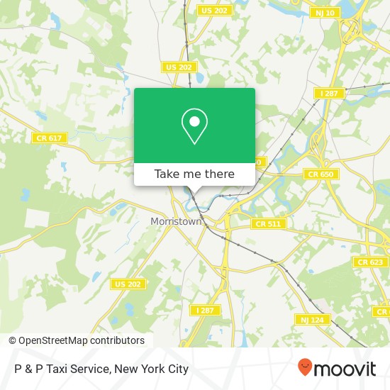 Mapa de P & P Taxi Service