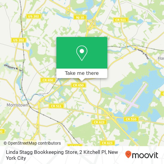 Mapa de Linda Stagg Bookkeeping Store, 2 Kitchell Pl