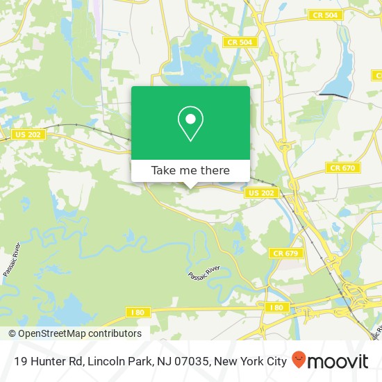 19 Hunter Rd, Lincoln Park, NJ 07035 map