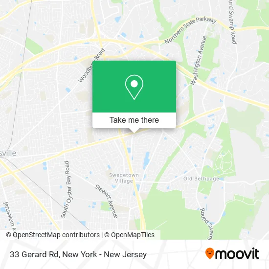 33 Gerard Rd map