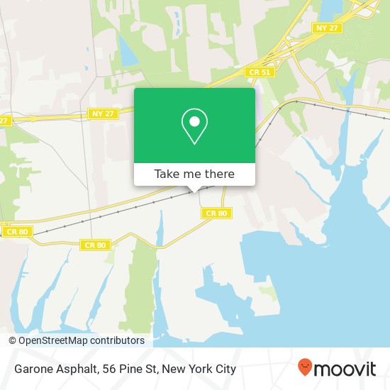Garone Asphalt, 56 Pine St map