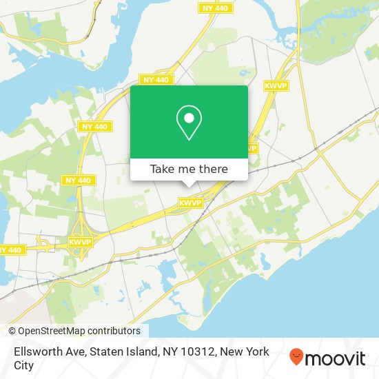 Ellsworth Ave, Staten Island, NY 10312 map