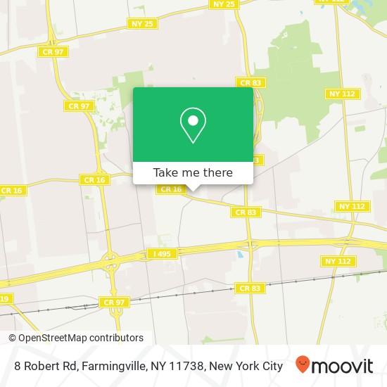 8 Robert Rd, Farmingville, NY 11738 map