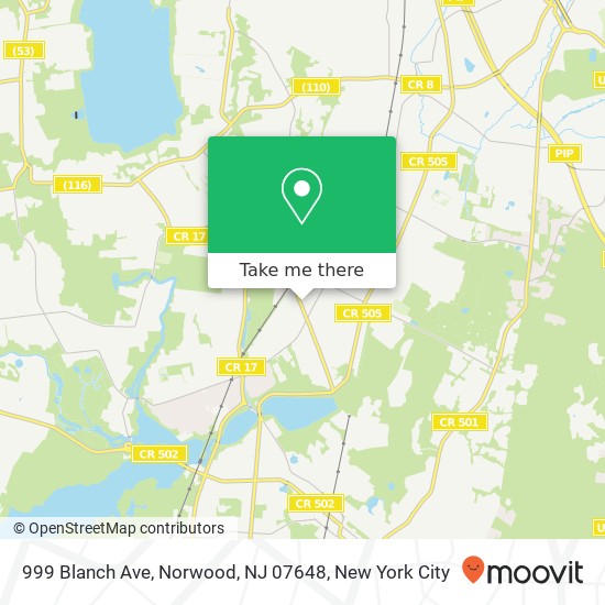 999 Blanch Ave, Norwood, NJ 07648 map