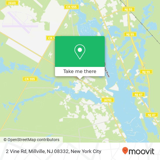 2 Vine Rd, Millville, NJ 08332 map