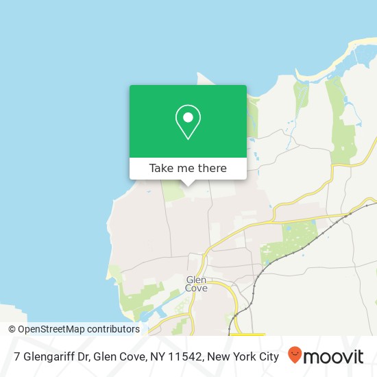 7 Glengariff Dr, Glen Cove, NY 11542 map