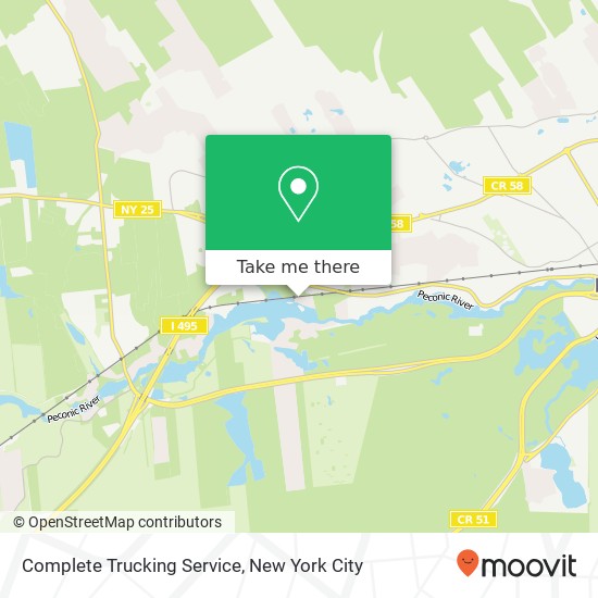 Complete Trucking Service map