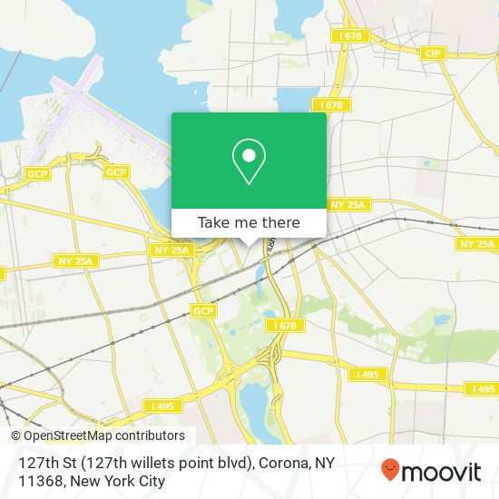 127th St (127th willets point blvd), Corona, NY 11368 map