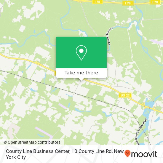 County Line Business Center, 10 County Line Rd map