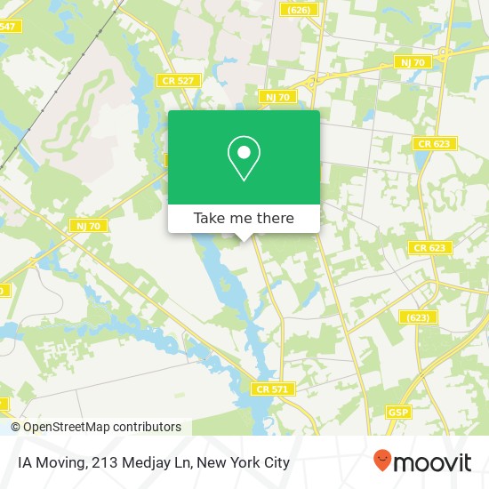 IA Moving, 213 Medjay Ln map
