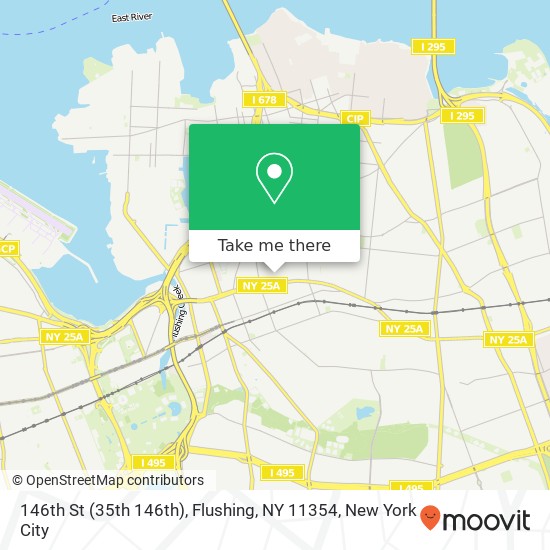146th St (35th 146th), Flushing, NY 11354 map