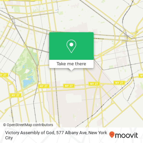 Victory Assembly of God, 577 Albany Ave map