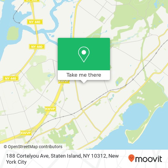 188 Cortelyou Ave, Staten Island, NY 10312 map