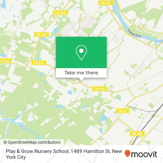 Play & Grow Nursery School, 1489 Hamilton St map