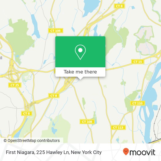 Mapa de First Niagara, 225 Hawley Ln