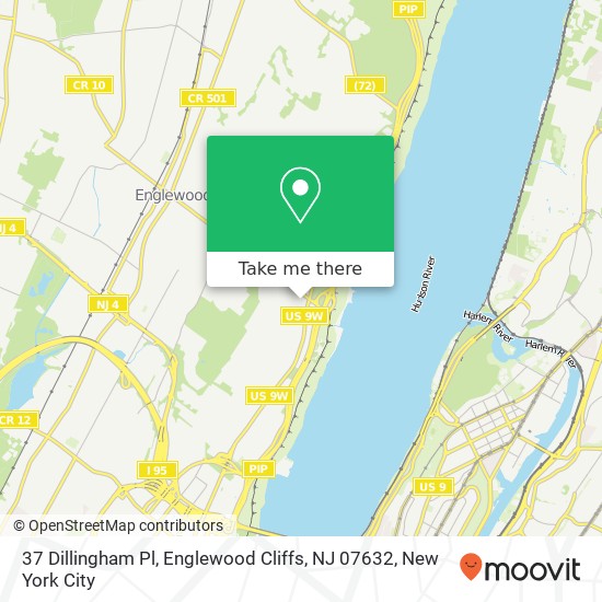 37 Dillingham Pl, Englewood Cliffs, NJ 07632 map