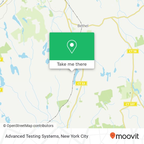 Mapa de Advanced Testing Systems, 15 Trowbridge Dr