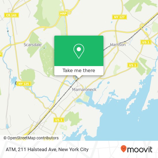 Mapa de ATM, 211 Halstead Ave