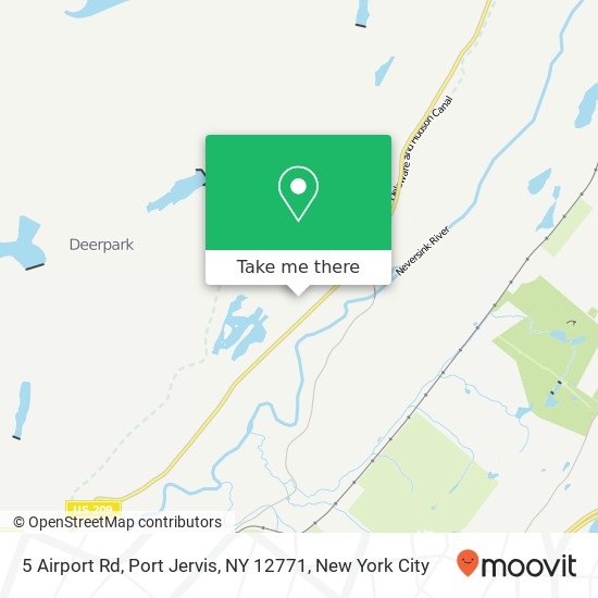 5 Airport Rd, Port Jervis, NY 12771 map