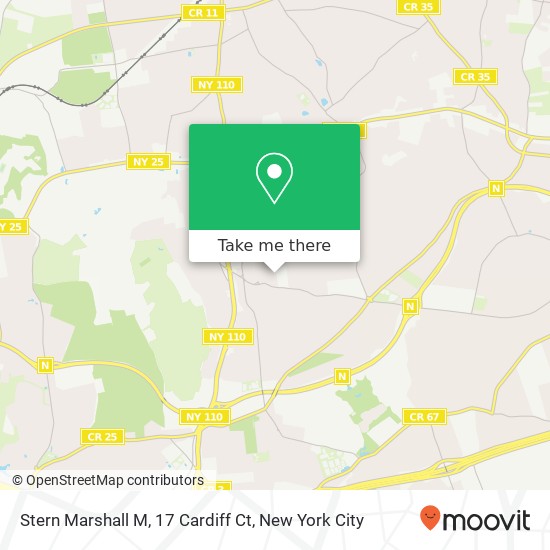 Mapa de Stern Marshall M, 17 Cardiff Ct