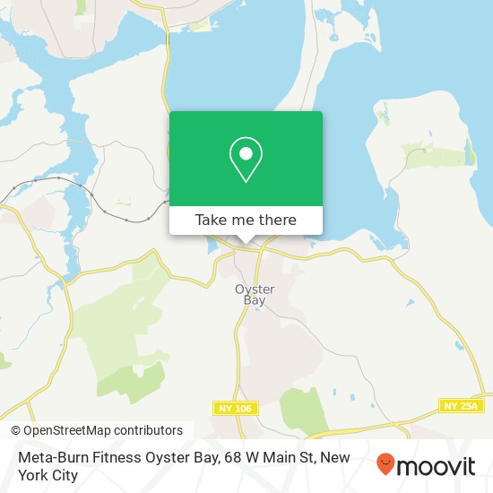 Meta-Burn Fitness Oyster Bay, 68 W Main St map