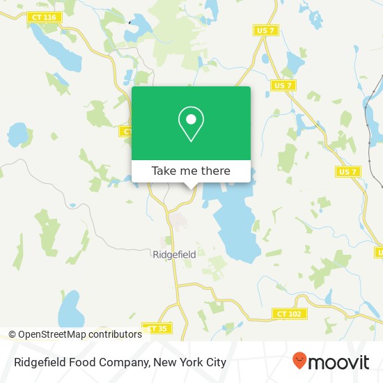 Ridgefield Food Company map