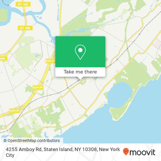 4255 Amboy Rd, Staten Island, NY 10308 map