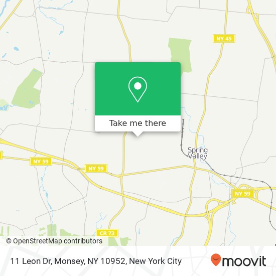 11 Leon Dr, Monsey, NY 10952 map