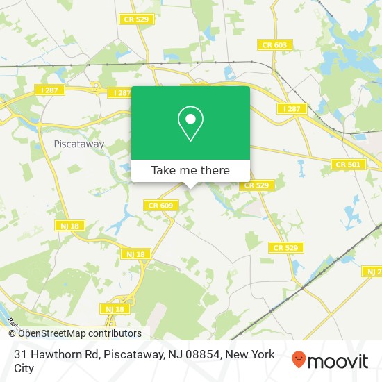 31 Hawthorn Rd, Piscataway, NJ 08854 map
