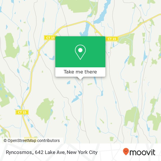 Mapa de Ryncosmos,, 642 Lake Ave