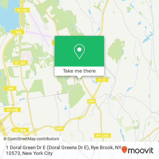 1 Doral Green Dr E (Doral Greens Dr E), Rye Brook, NY 10573 map